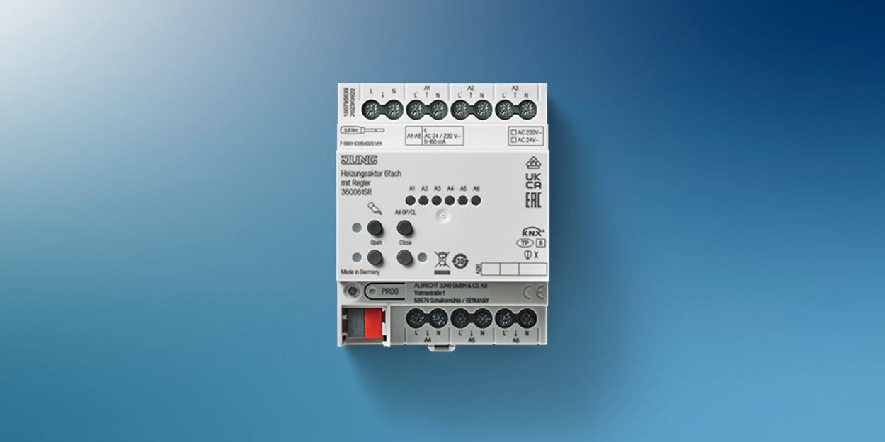 KNX Heizungsaktor 6-fach bei Benning Elektrotechnik GmbH in Eschwege