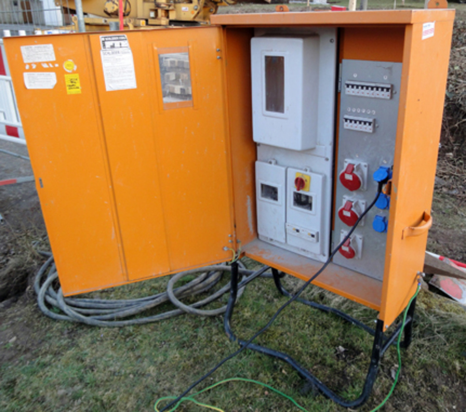 Baustromkasten bei Benning Elektrotechnik GmbH in Eschwege