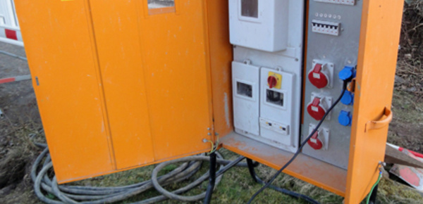 Baustrom bei Benning Elektrotechnik GmbH in Eschwege